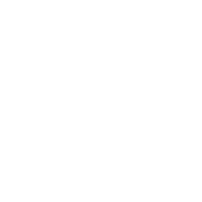 Clock and coffee cup on blue table